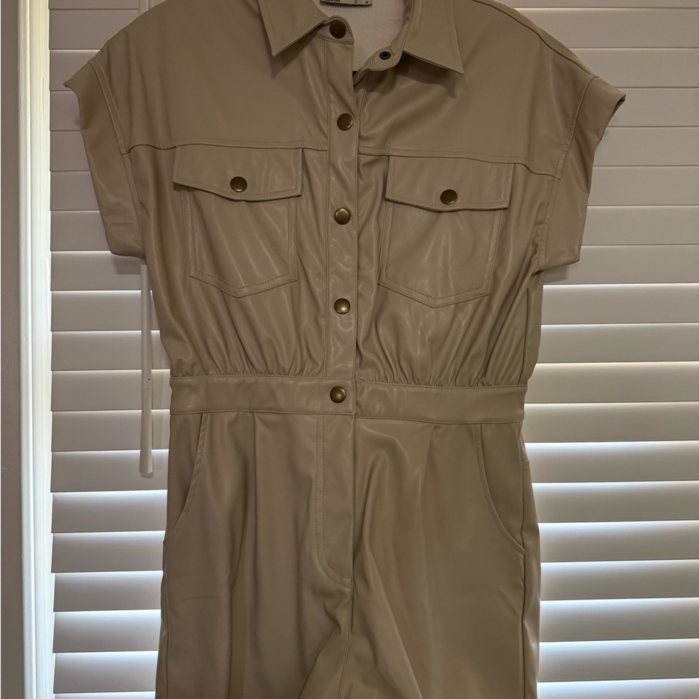 Stylish Tan Jumpsuit for Women